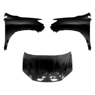 Replace® - 3-Piece (Hood Panel, Front Driver and Passenger Side Fender) (Standard Line)