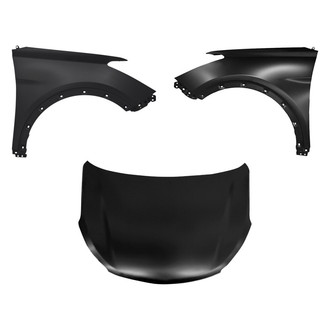 Replace® - 3-Piece (Hood Panel, Front Driver and Passenger Side Fender) (Standard Line)
