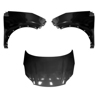 Replace® - 3-Piece (Hood Panel, Front Driver and Passenger Side Fender) (Standard Line)