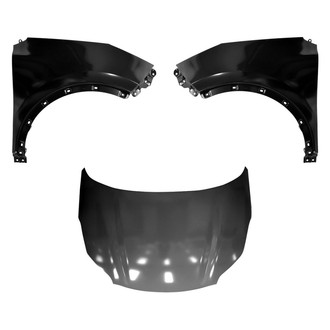 Replace® - 3-Piece (Hood Panel, Front Driver and Passenger Side Fender) (Standard Line)