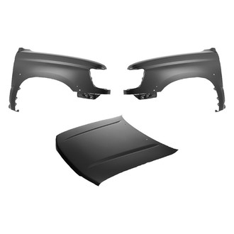Replace® - 3-Piece (Hood Panel, Front Driver and Passenger Side Fender) (Platinum Plus)