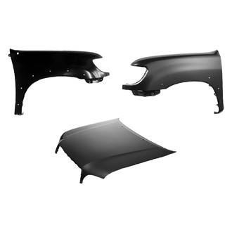 Replace® - 3-Piece (Hood Panel, Front Driver and Passenger Side Fender) (Platinum Plus)