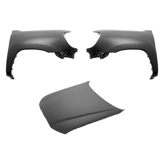 Replace® - 3-Piece (Hood Panel, Front Driver and Passenger Side Fender) (Platinum Plus)