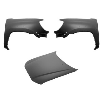 Replace® - 3-Piece (Hood Panel, Front Driver and Passenger Side Fender) (Platinum Plus)