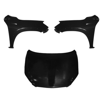 Replace® - 3-Piece (Hood Panel, Front Driver and Passenger Side Fender)