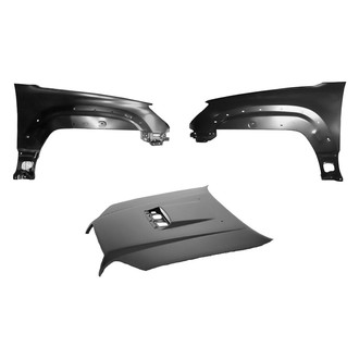 Replace® - 3-Piece (Hood Panel, Front Driver and Passenger Side Fender) (Platinum Plus)