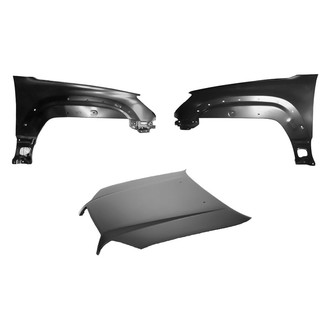 Replace® - 3-Piece (Hood Panel, Front Driver and Passenger Side Fender) (Platinum Plus)