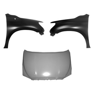 Replace® - 3-Piece (Hood Panel, Front Driver and Passenger Side Fender) (Value Line)