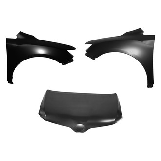 Replace® - 3-Piece (Hood Panel, Front Driver and Passenger Side Fender) (Platinum Plus)