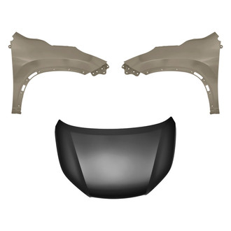 Replace® - 3-Piece (Hood Panel, Front Driver and Passenger Side Fender) (Standard Line)