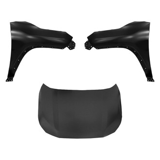 Replace® - 3-Piece (Hood Panel, Front Driver and Passenger Side Fender) (Platinum Plus)