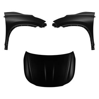 Replace® - 3-Piece (Hood Panel, Front Driver and Passenger Side Fender) (Standard Line)