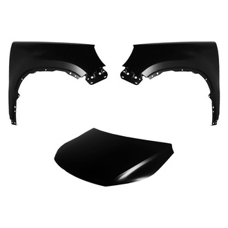 Replace® - 3-Piece (Hood Panel, Front Driver and Passenger Side Fender) (Platinum Plus)