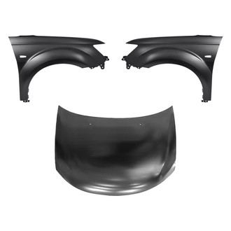 Replace® - 3-Piece (Hood Panel, Front Driver and Passenger Side Fender) (Standard Line)
