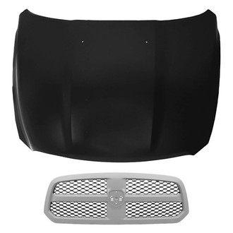 Replace® - 2-Piece (Hood Panel, Grille) (Platinum Plus)