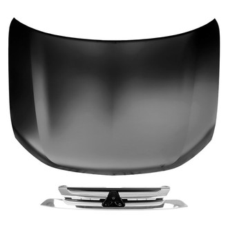 Replace® - 2-Piece (Hood Panel, Grille) (CAPA Certified)