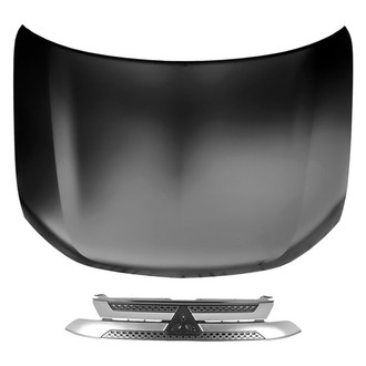 Replace® - 2-Piece (Hood Panel, Grille) (CAPA Certified)