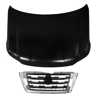 Replace® - 2-Piece (Hood Panel, Grille)