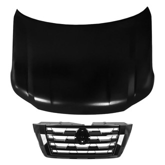 Replace® - 2-Piece (Hood Panel, Grille) (CAPA Certified)