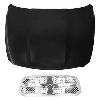 Replace® - 2-Piece (Hood Panel, Grille) (Platinum Plus)