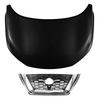 Replace® - 2-Piece (Hood Panel, Grille) (CAPA Certified)