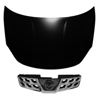 Replace® - 2-Piece (Hood Panel, Grille) (Brand New OE)