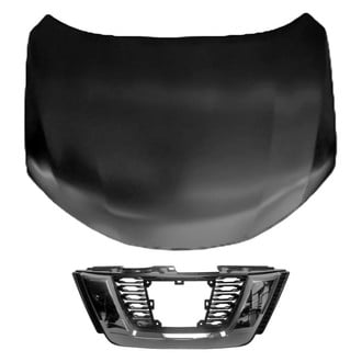 Replace® - 2-Piece (Hood Panel, Grille) (Brand New OE)