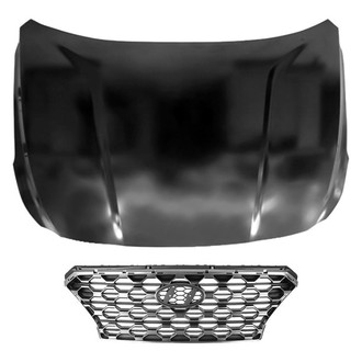 Replace® - 2-Piece (Hood Panel, Grille) (Standard Line)
