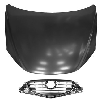 Replace® - 2-Piece (Hood Panel, Grille)