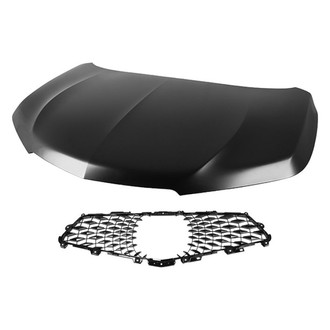 Replace® - 2-Piece (Hood Panel, Grille) (CAPA Certified)