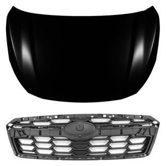 Replace® - 2-Piece (Hood Panel, Grille) (Platinum Plus)