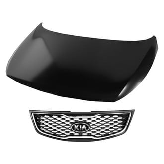Replace® - 2-Piece (Hood Panel, Grille) (Brand New OE)
