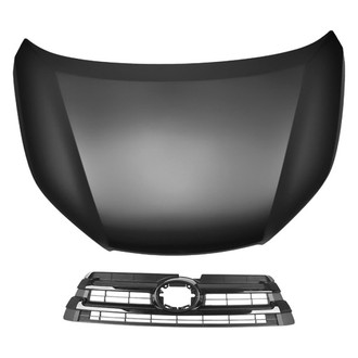 Replace® - 2-Piece (Hood Panel, Grille) (CAPA Certified)