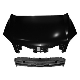 Replace® - 2-Piece (Hood Panel, Grille) (CAPA Certified)