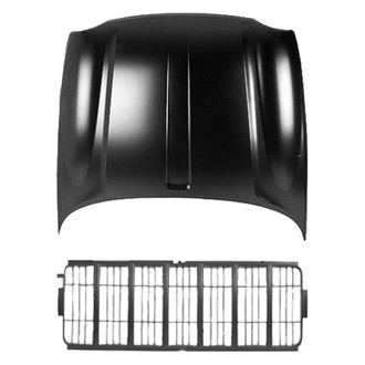 Replace® - 2-Piece (Hood Panel, Grille) (CAPA Certified)