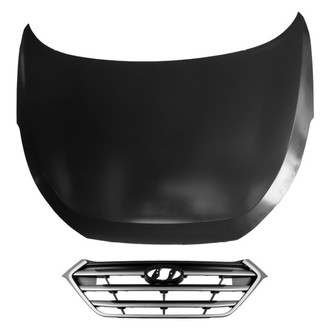 Replace® - 2-Piece (Hood Panel, Grille) (Standard Line)