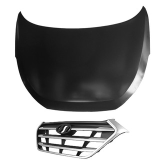 Replace® - 2-Piece (Hood Panel, Grille) (Standard Line)