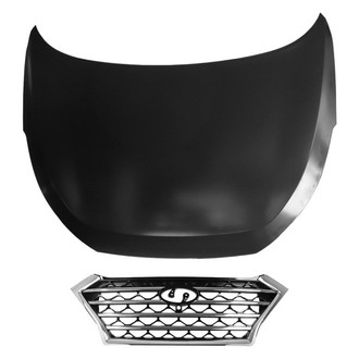 Replace® - 2-Piece (Hood Panel, Grille) (Standard Line)