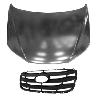 Replace® - 2-Piece (Hood Panel, Grille) (Platinum Plus)