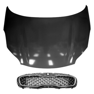Replace® - 2-Piece (Hood Panel, Grille) (Standard Line)