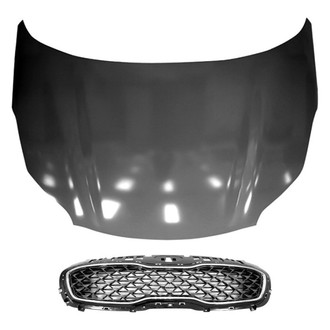 Replace® - 2-Piece (Hood Panel, Grille) (Standard Line)