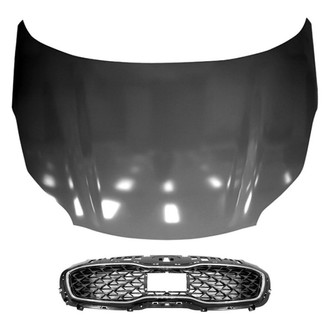 Replace® - 2-Piece (Hood Panel, Grille) (Standard Line)
