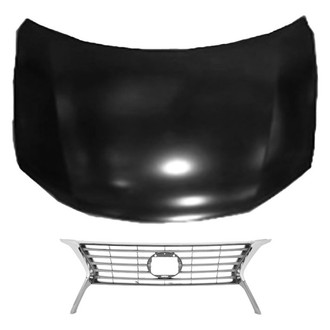 Replace® - 2-Piece (Hood Panel, Grille) (Platinum Plus)