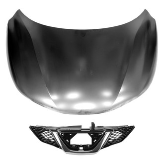 Replace® - 2-Piece (Hood Panel, Grille) (Standard Line)