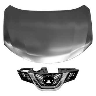 Replace® - 2-Piece (Hood Panel, Grille) (Standard Line)