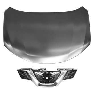 Replace® - 2-Piece (Hood Panel, Grille) (Standard Line)