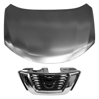 Replace® - 2-Piece (Hood Panel, Grille) (Standard Line)