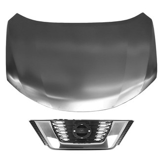 Replace® - 2-Piece (Hood Panel, Grille) (Standard Line)