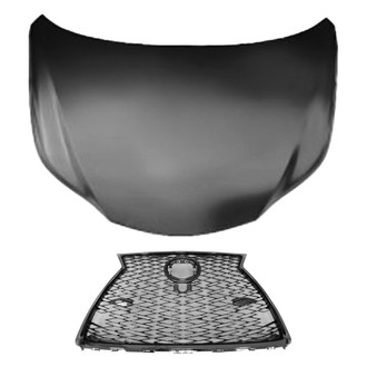 Replace® - 2-Piece (Hood Panel, Grille) (Standard Line)