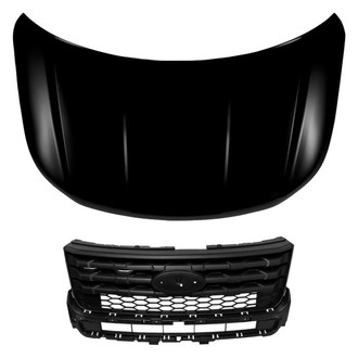 Replace® - 2-Piece (Hood Panel, Grille) (Standard Line)